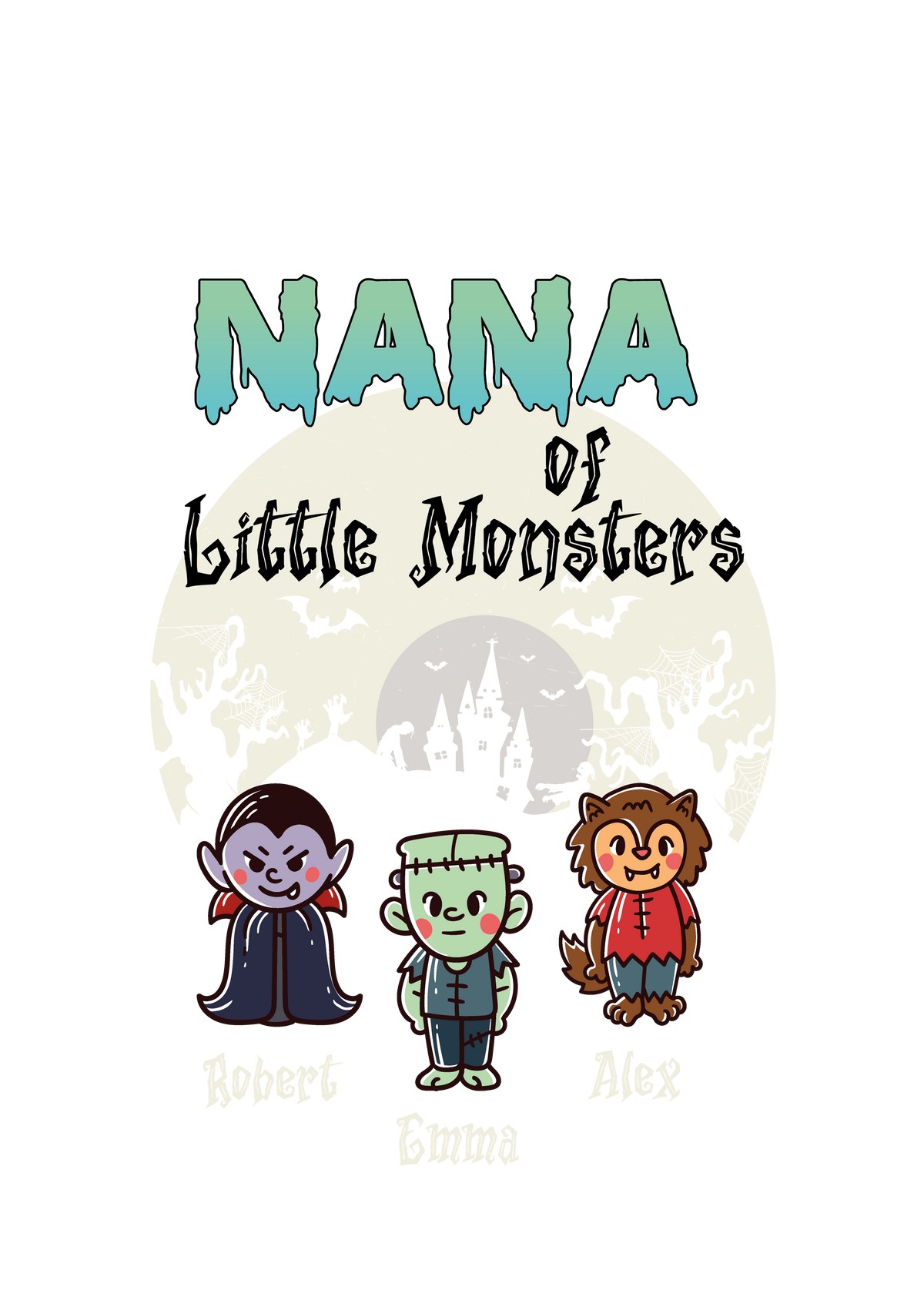 Halloween Monster Family DTF