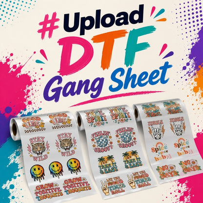 Upload DTF Gang Sheet