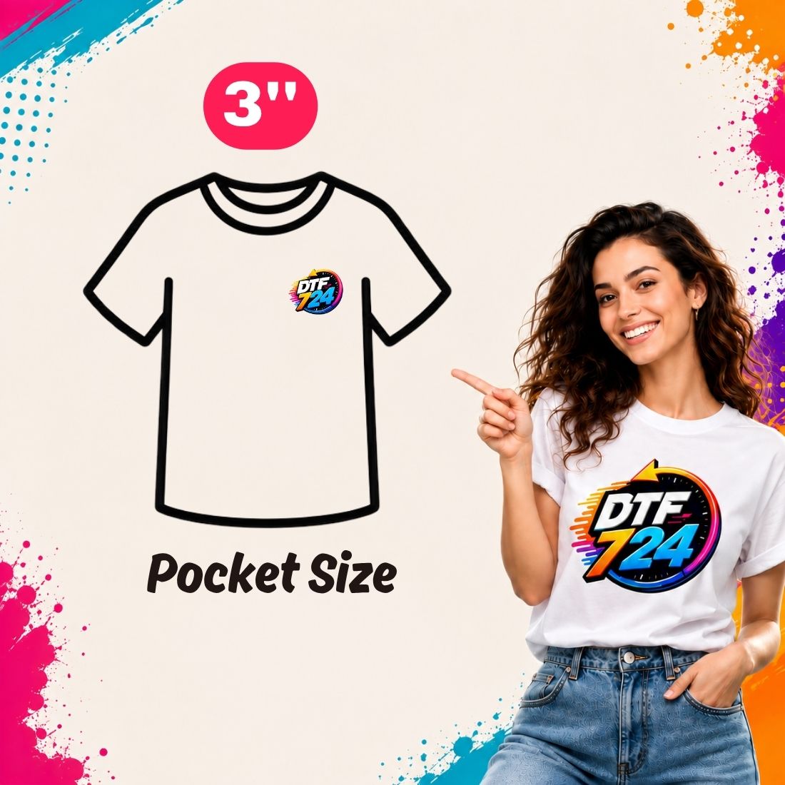 DTF Gang Sheet By Size