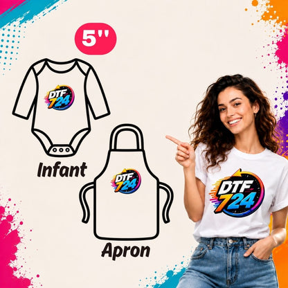 DTF Gang Sheet By Size