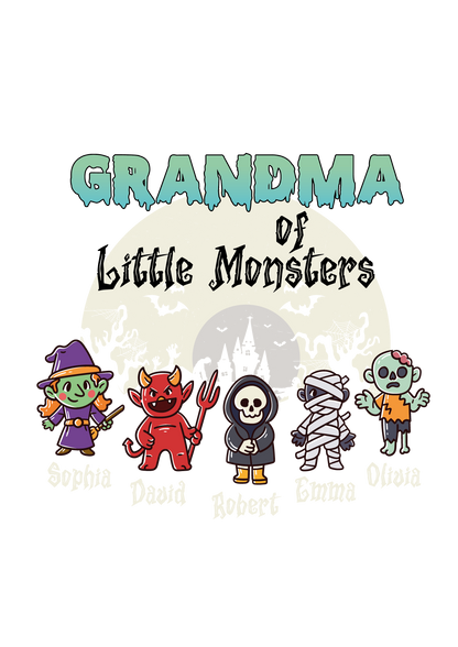 Halloween Monster Family DTF