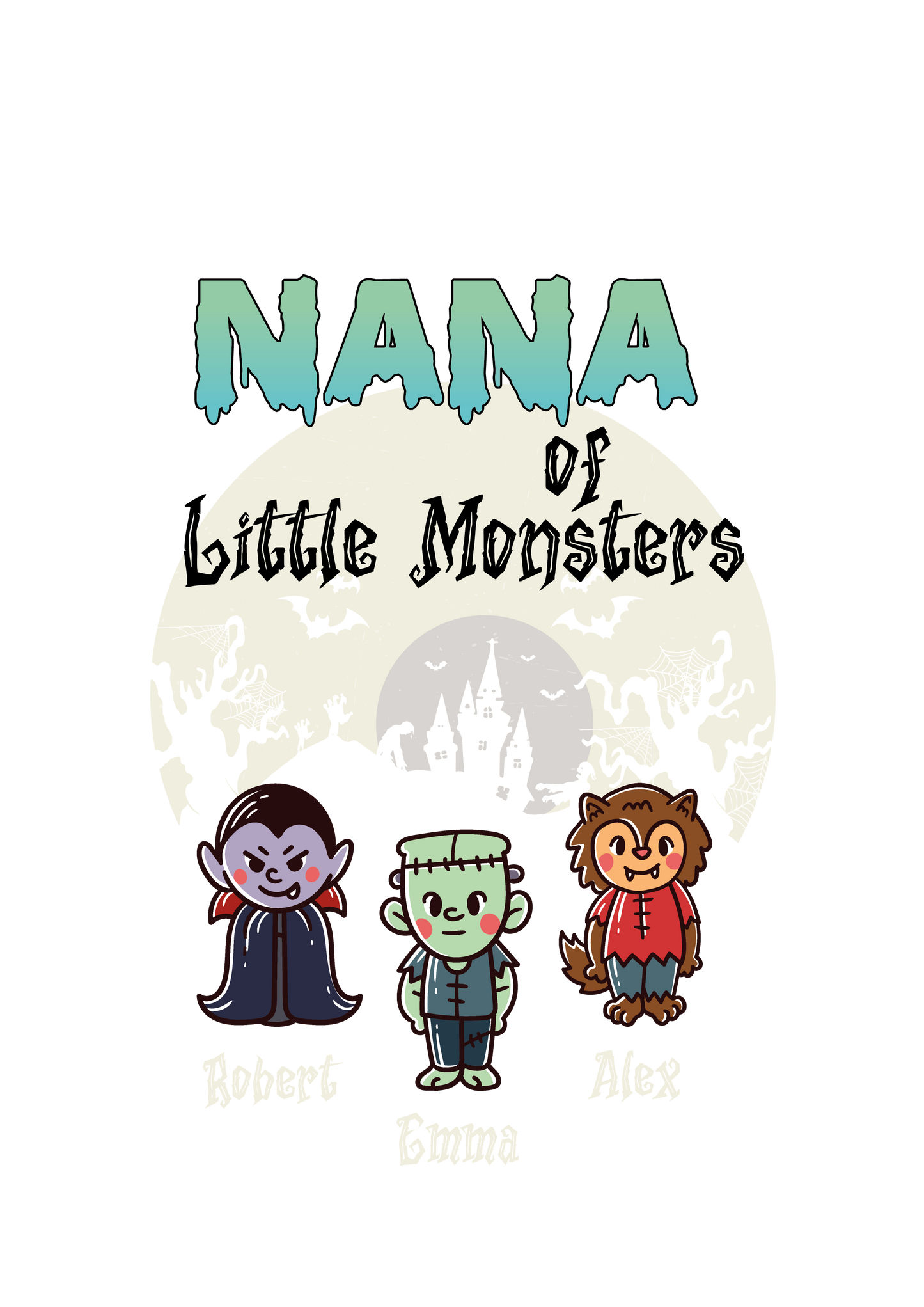 Halloween Monster Family DTF