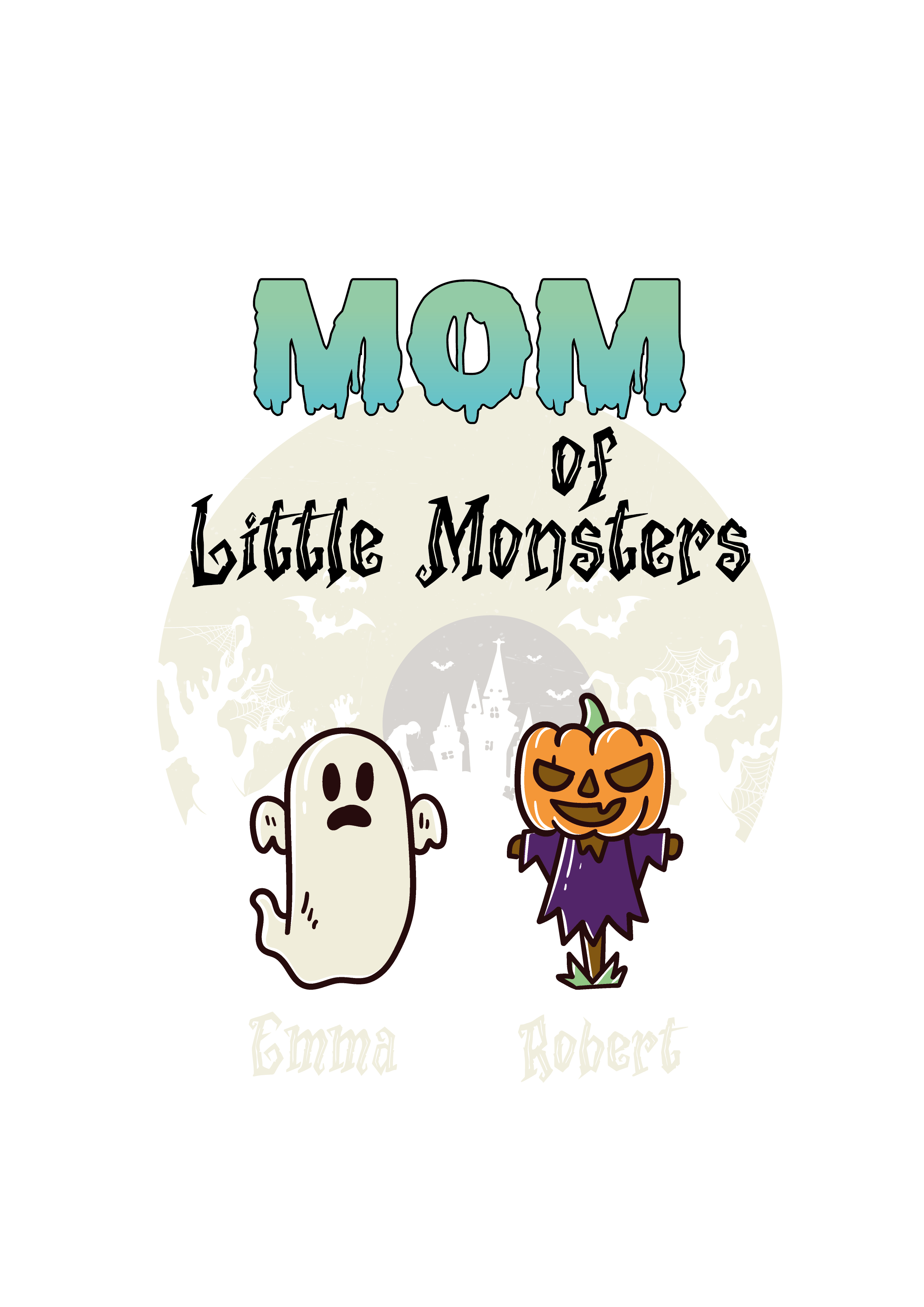 Halloween Monster Family DTF