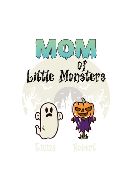 Halloween Monster Family DTF