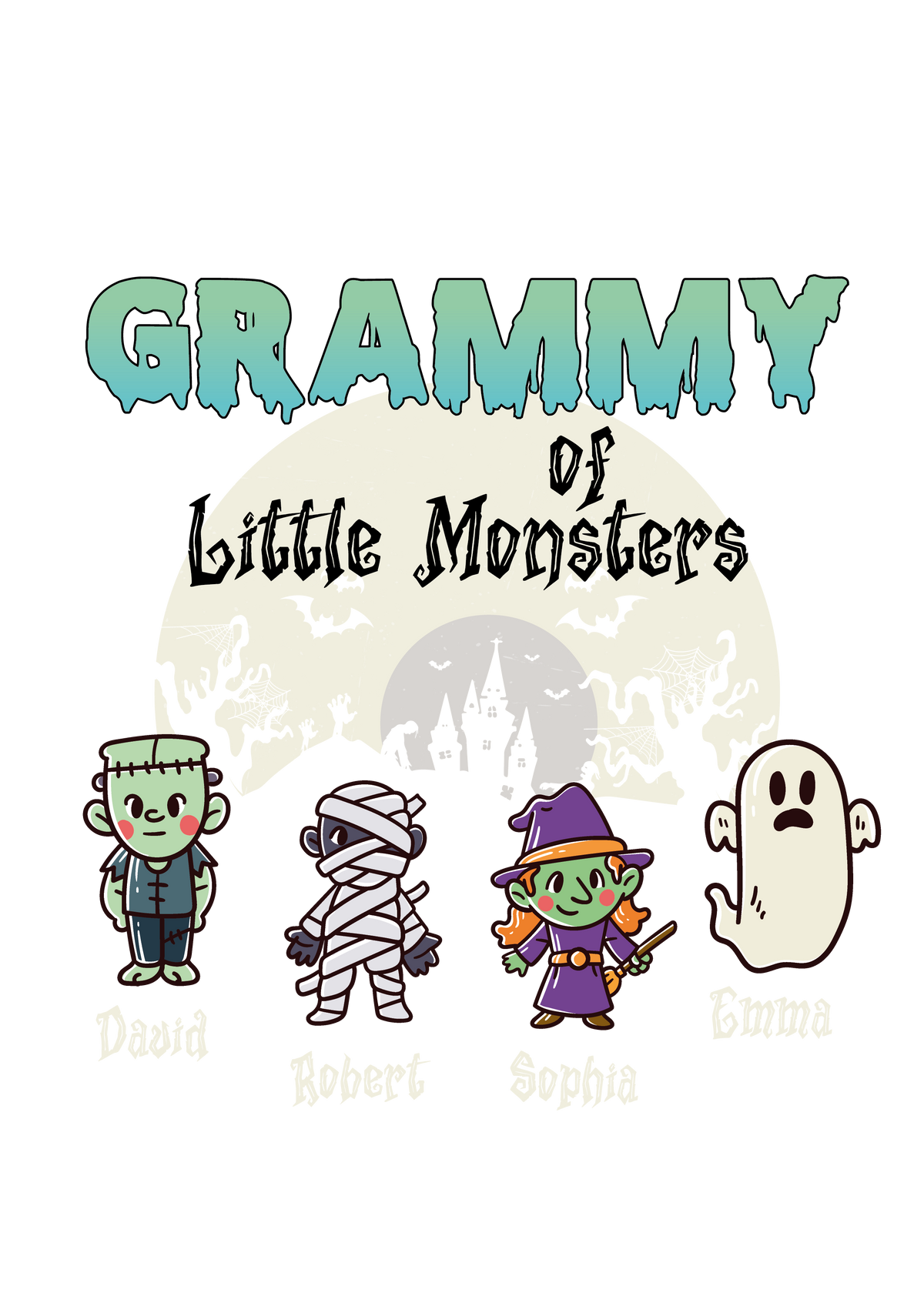 Halloween Monster Family DTF