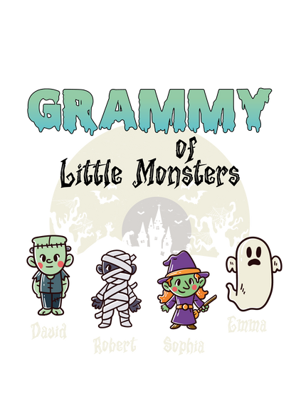 Halloween Monster Family DTF
