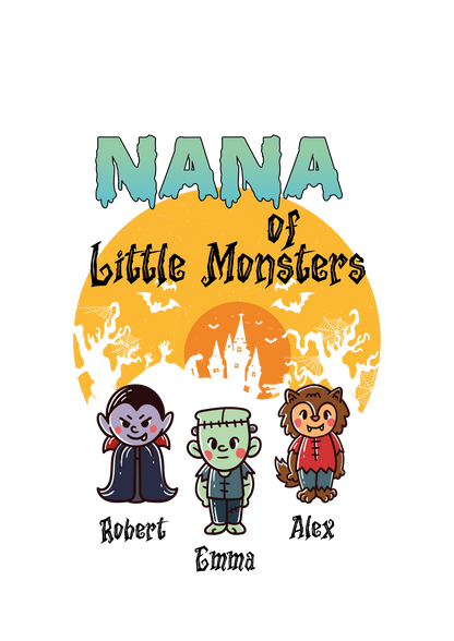 Halloween Monster Family DTF