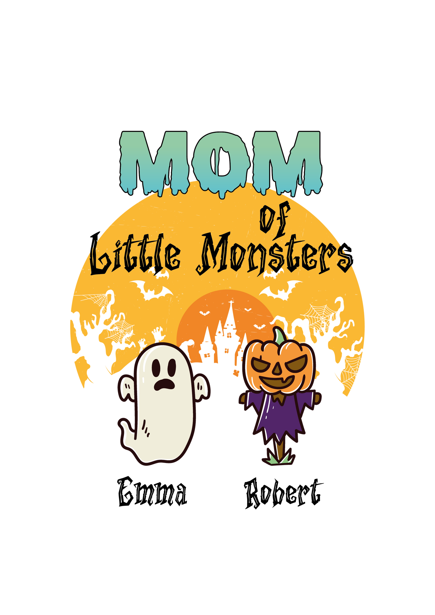 Halloween Monster Family DTF