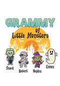 Halloween Monster Family DTF