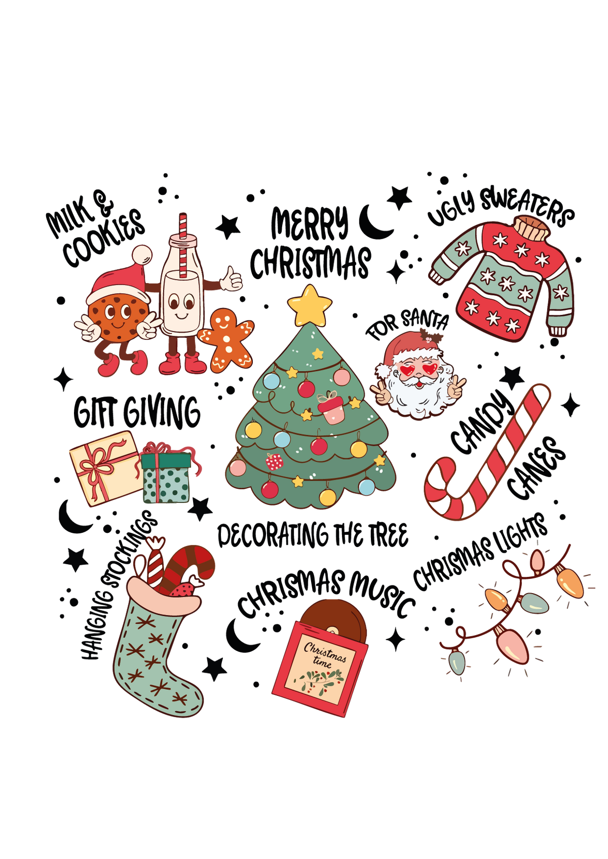 Retro Santa